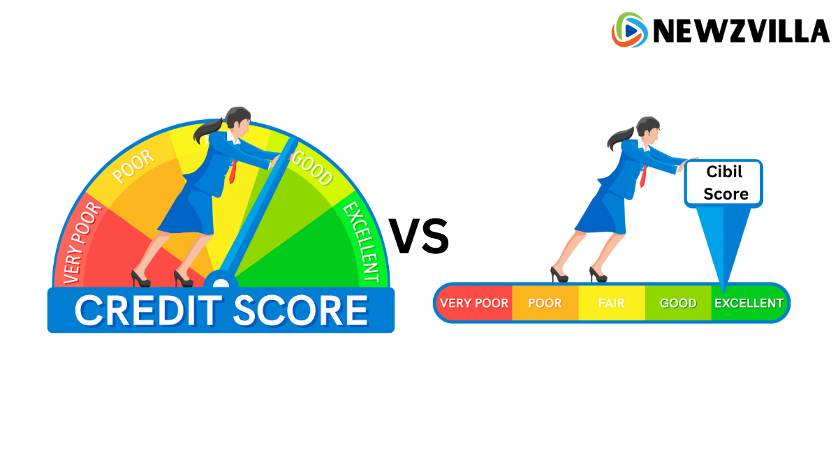 difference between Credit score and CIBIL score