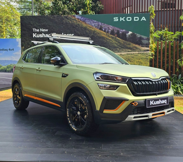 Skoda teases the Kushaq Explorer before its potential debut