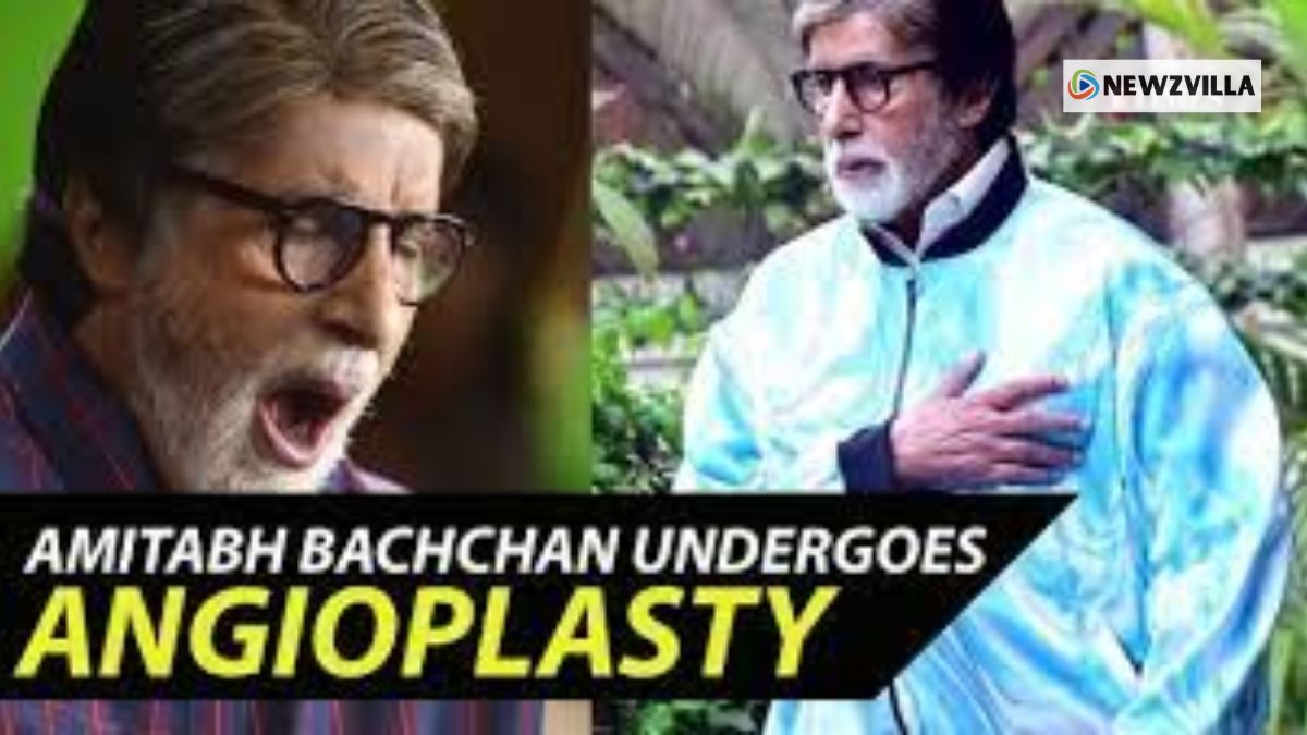 Amitabh Bachchan underwent an urgent angioplasty procedure.