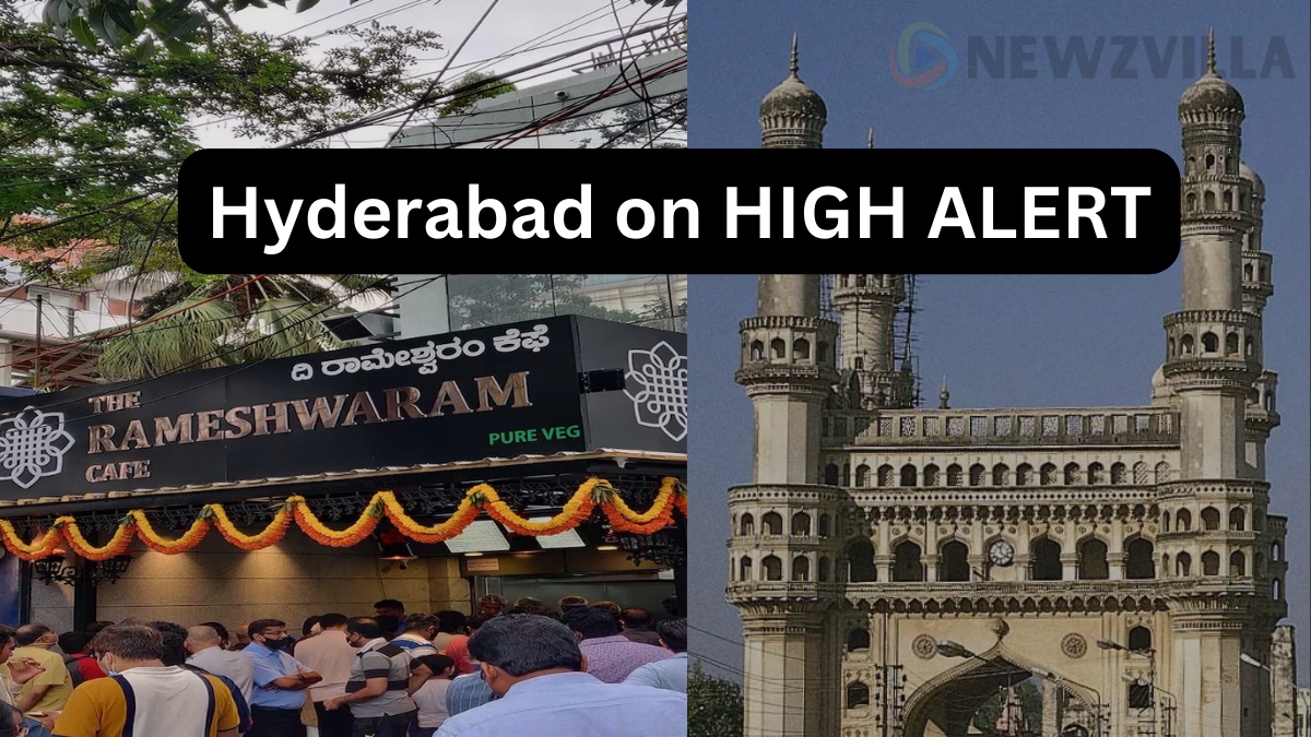 Hyderabad city is on high alert. Following the blast in Bangalore.