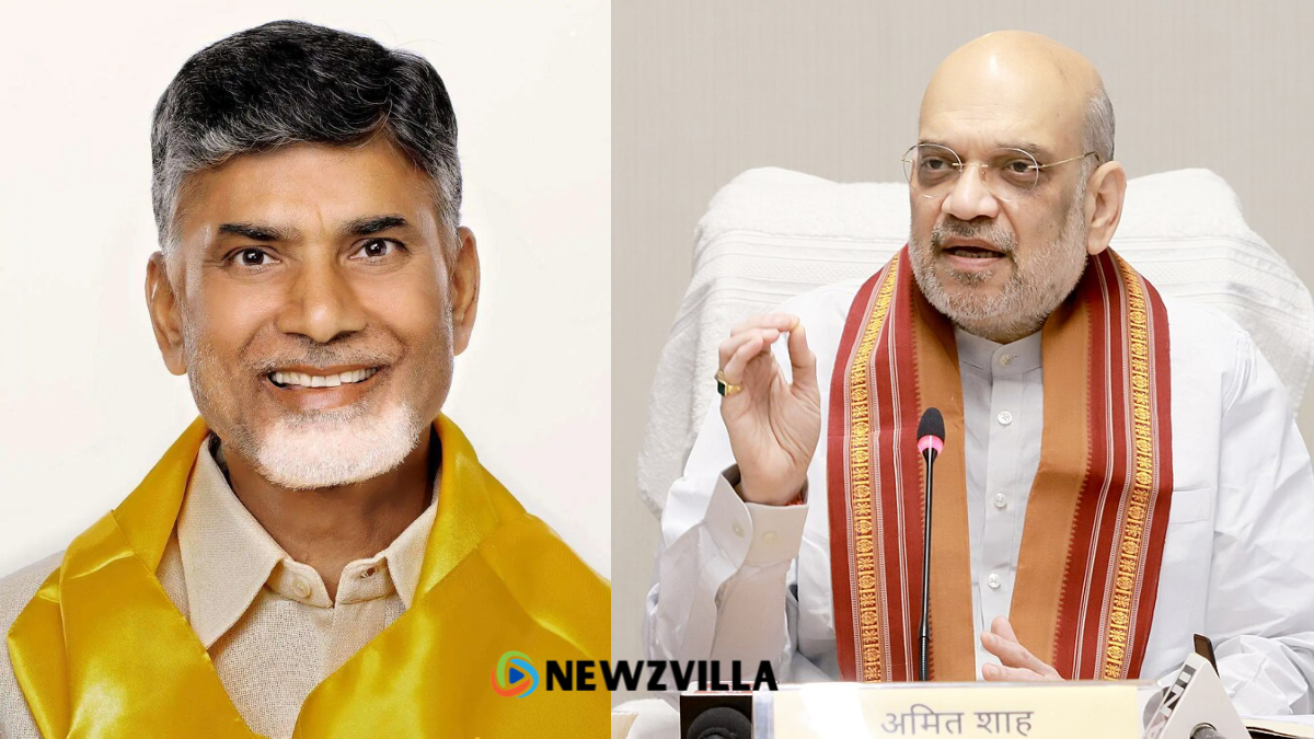 Chandrababu Naidu of TDP meets Amit Shah amidst talk of alliances in Andhra Pradesh.