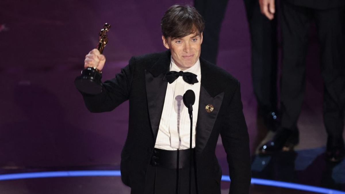 2024 Oscars: Cillian Murphy clinches Best Actor for "Oppenheimer."