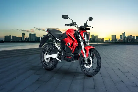 The Revolt RV400 is India’s first electric motorcycle launched by Revolt Motors.