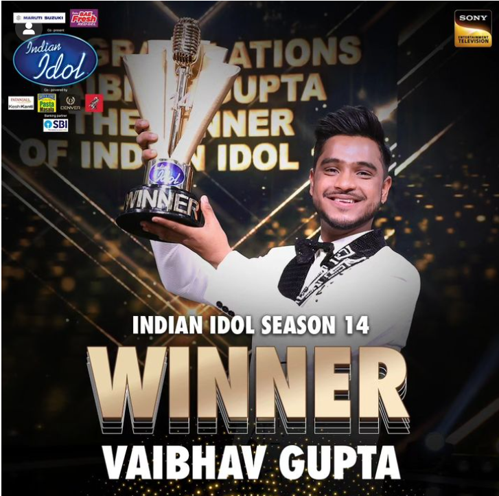 Vaibhav Gupta from Kanpur wins Indian Idol 14, bagging ₹25 lakh and a new car.