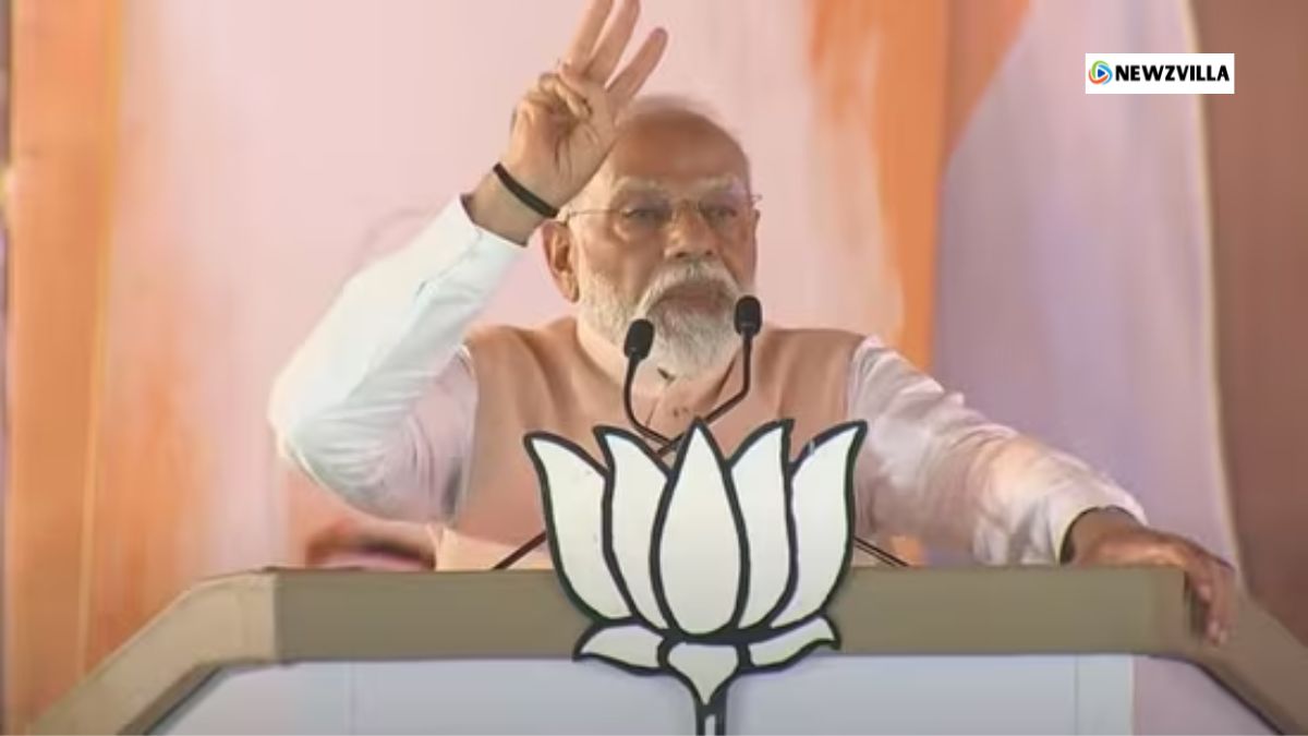 "PM Modi begins BJP's Lok Sabha campaign from Meerut, calling the last decade just a trailer."