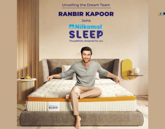 Bollywood actor Ranbir Kapoor signs as brand ambassador for Nilkamal Sleep.